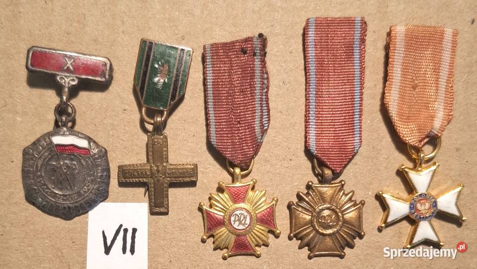 Zestaw Odznaczeń Miniaturki VII Gliwice