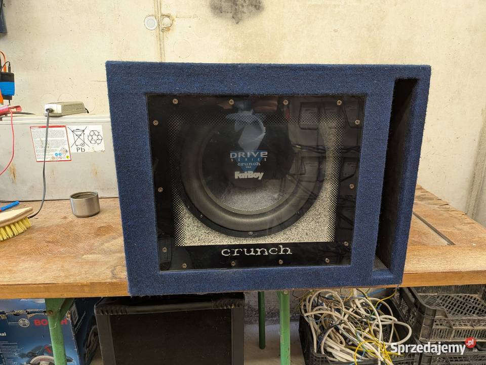 Subwoofer Crunch Drive Series łódzkie Brzeźnio sprzedam