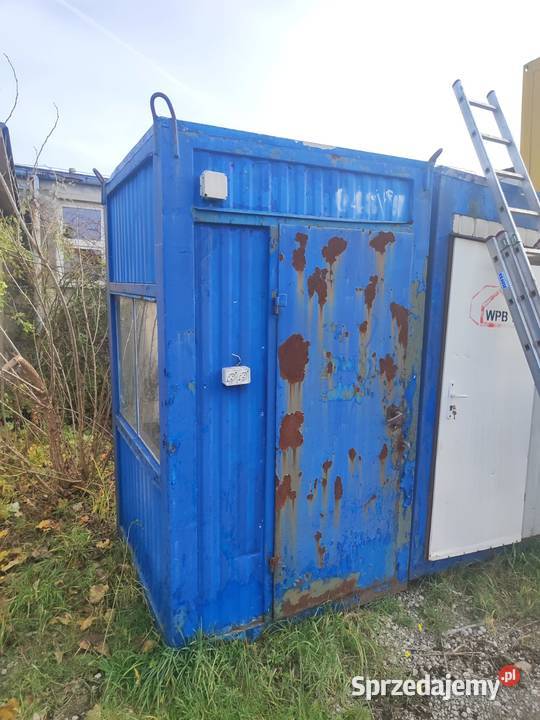 Kontener stróżówka mała do remontu Kraków