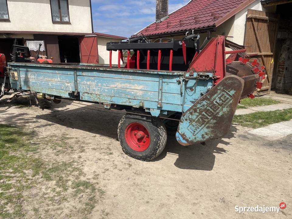 Rozrzutnik obornika Mengele es30 3t Film z pracy Wadowice