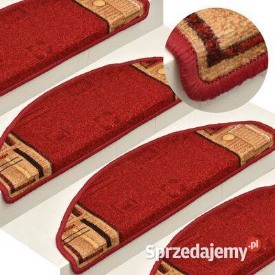 Samoprzylepne nakładki na schody 15 czerwone Warszawa