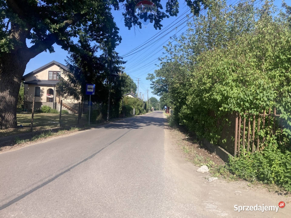 Działka 3000 m Ruda k Radzymina MPZP media asfalt