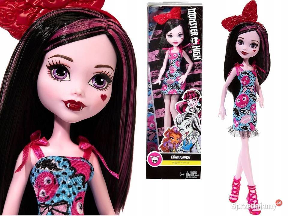 Monster High DRACULAURA EMOJI lalka NOWA Mattel Mattel