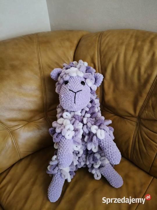 Owieczka lila maskotka do przytulanki Maskotki Siedlce sprzedam