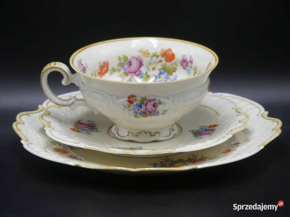 Komplet śniadaniowy Sorau Żary stan niemal Poznań