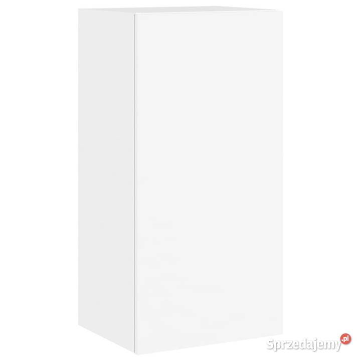 4cz zestaw mebli TV z LED biały materiał mazowieckie