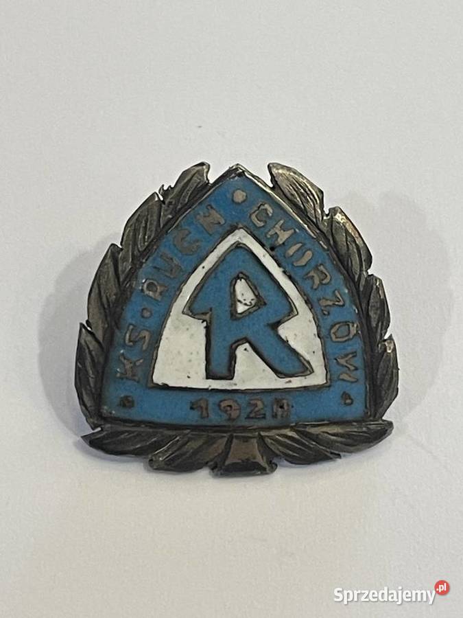 Odznaka Klubu Sportowego Ruch Chorzów smyczka Antyki, Sztuka, Kolekcje małopolskie Kraków