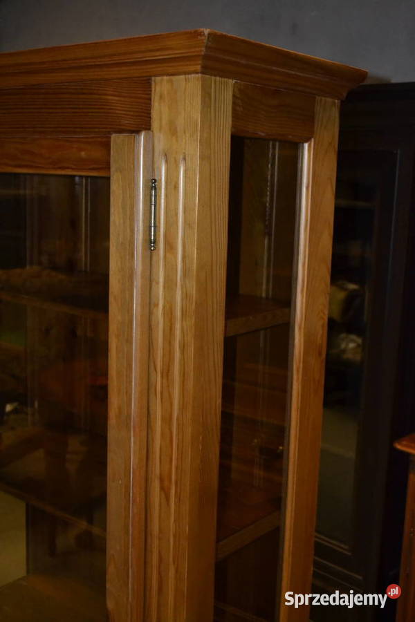 witryna stylowa sosna antisol Meble Będzin sprzedam