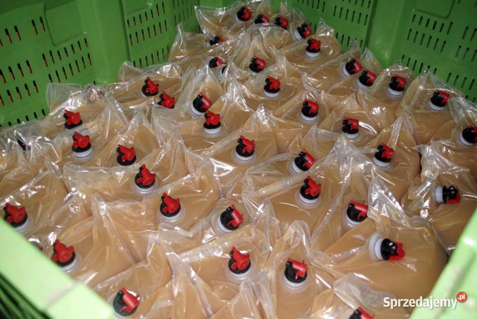 Sok Jabłkowy 100 Naturalny 5 Litrów worek mazowieckie Grójec