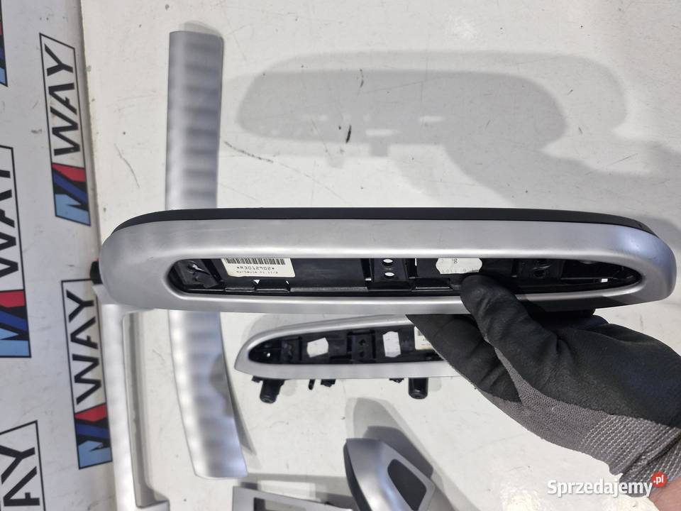 BMW E46 COUPE LISTWY DEKORY ALU KOMPLET
