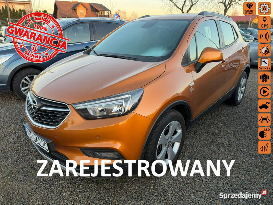 Opel Mokka X automat navi klima gwarancja Rok produkcji 2017 Opel Zbąszyń