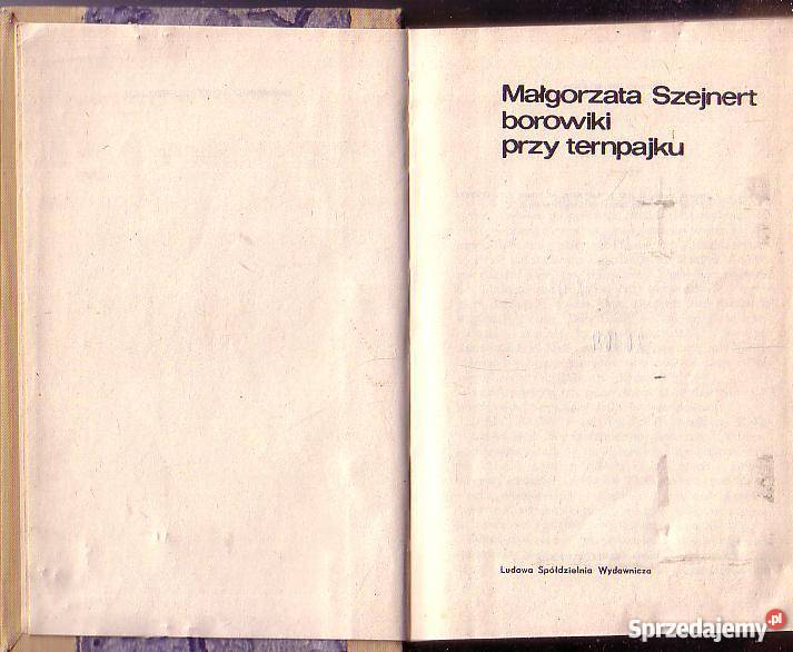 8868 BOROWIKI TERNPAJKU MAŁGORZATA SZEJNERT Czyrna