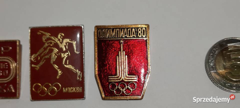 odznaki 3 Olimpiada Moskwa 1980 Rosja ZSRR 6 Pozostałe Warszawa