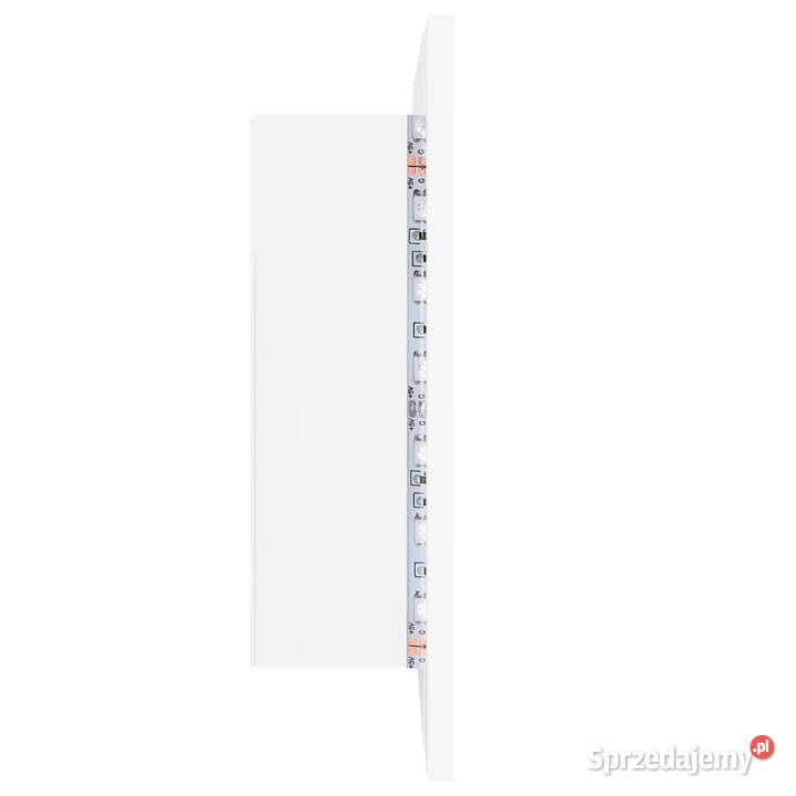Szafka łazienkowa z lustrem i LED biała 60x12x45 mazowieckie Warszawa sprzedam