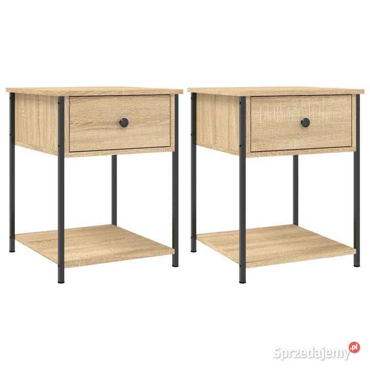 Stoliki nocne 2 dąb sonoma 44x45x58 WM825846 Warszawa sprzedam