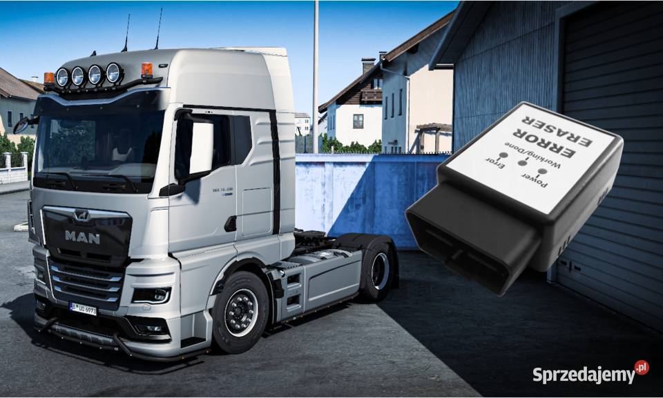 KASOWNIK BŁĘDÓW MAN TG3 TGX TGS TGL TGM 2021 Gosprzydowa