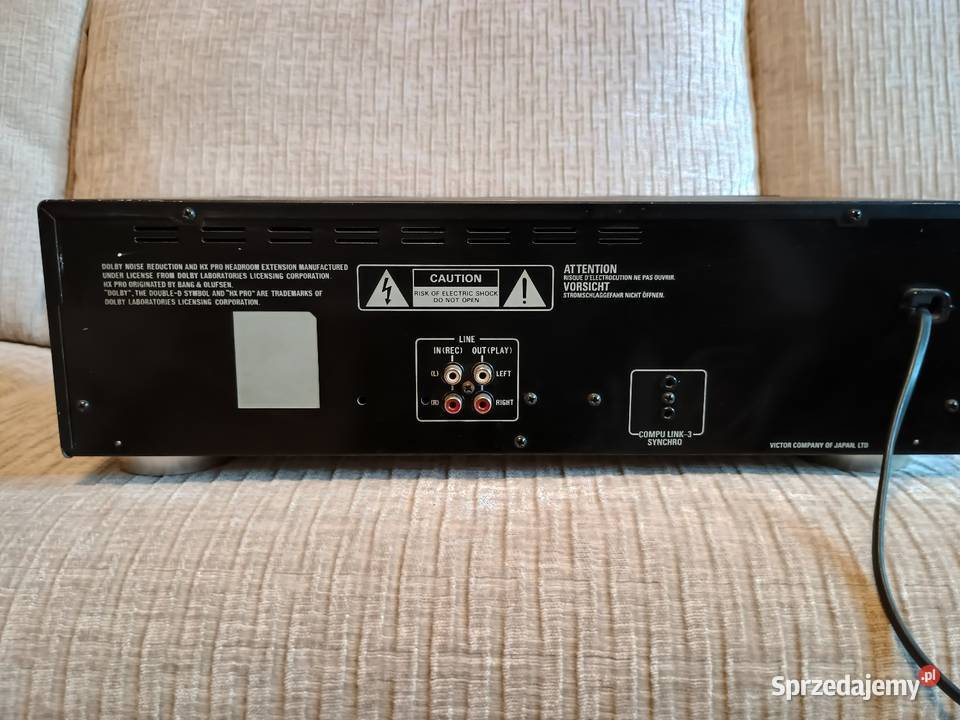 Magnetofon JVC Magnetofony Wągrowiec