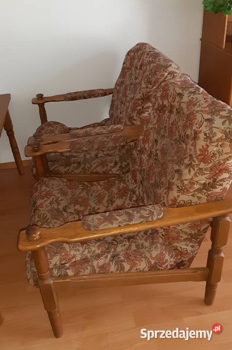 Fotele z kompletu mebli Querqus Fotele Sosnowiec sprzedam