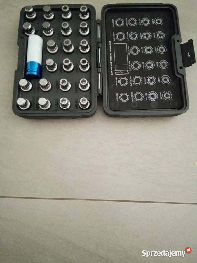 Zestaw nasadek na śruby kołowe vw JBM
