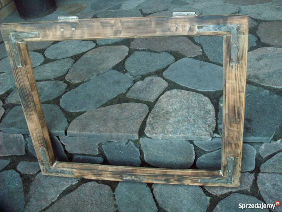 Rama okienna lustro aranżacja wnętrz 54x68 Ełk