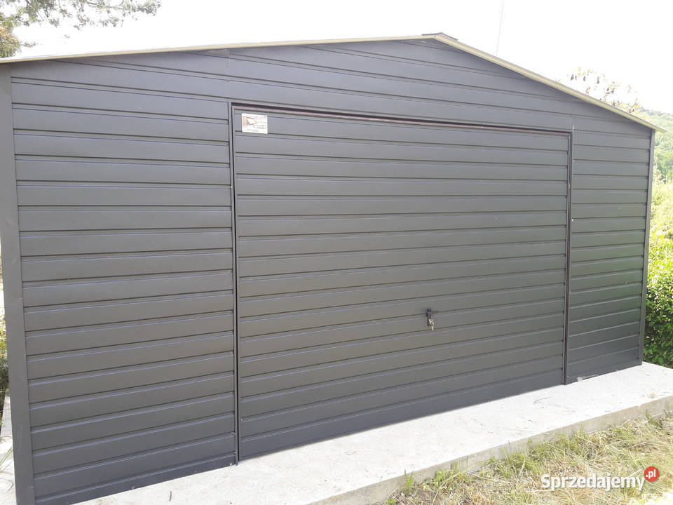Garaż Blaszany Dwuspadowy Magazyn Gospodarczy Ulanów