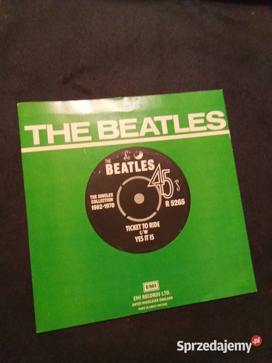 The Beatles 5 singli winyle 3 i więcej mazowieckie