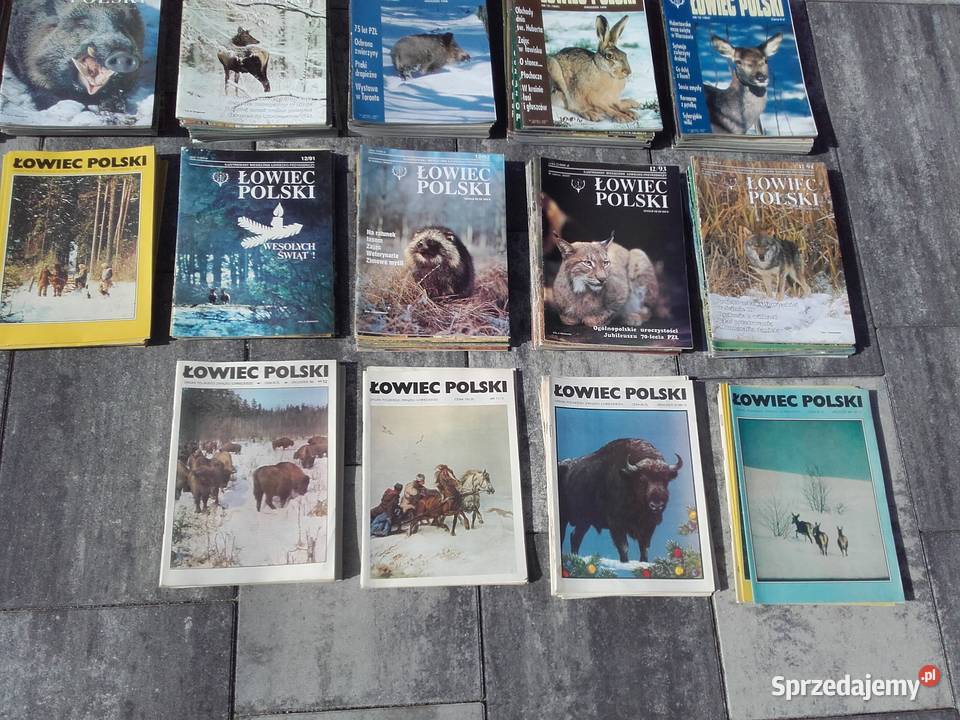 Łowiec Polski kolekcja 393 gazet myślistwo Kraków