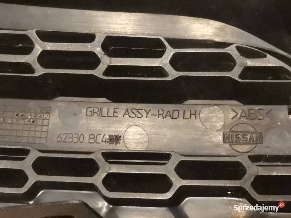 NISSAN MICRA K12 0210 LEWA ATRAPA KRATKA PRZÓD Motoryzacja Międzychód