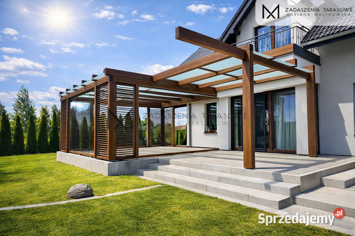Zadaszenie tarasu nowoczesne Producent Dowolny Altany i wiaty Wałbrzych