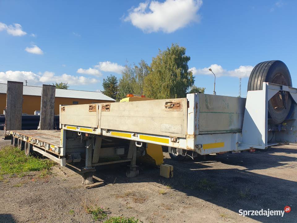 Sprzedam naczepa niskopodwoziowa Renders lubelskie Lubartów