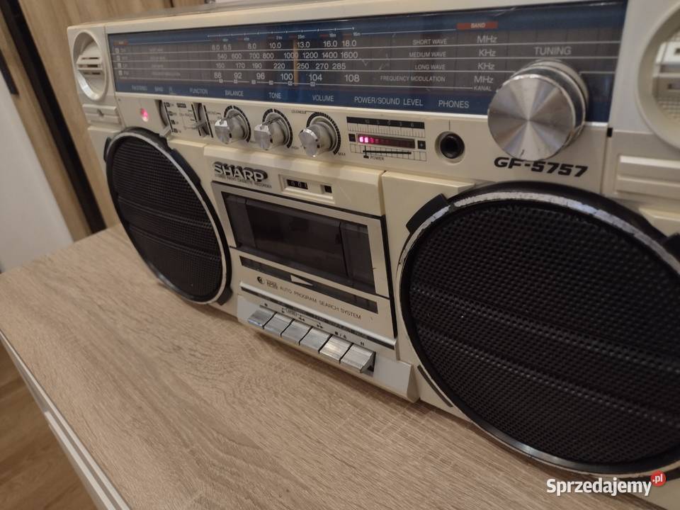 Sharp GF5757 Vintage odnowiony z Bluetooth Żukowo
