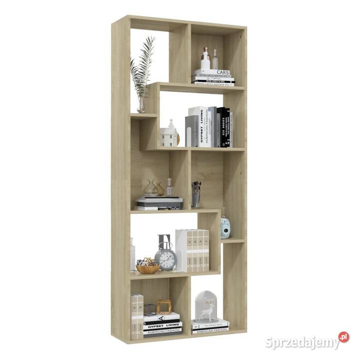 vidaXL Regał na książki dąb sonoma 67x24x161 Warszawa sprzedam