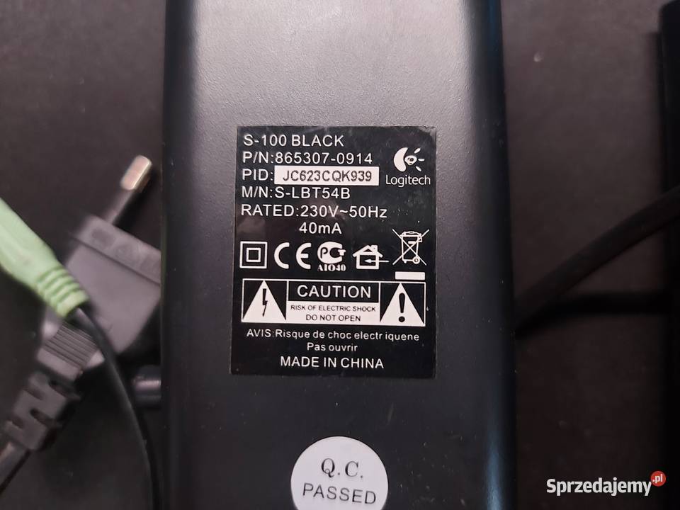 Głośniki komputerowe Logitech S100 Słuchawki i głośniki Rybnik