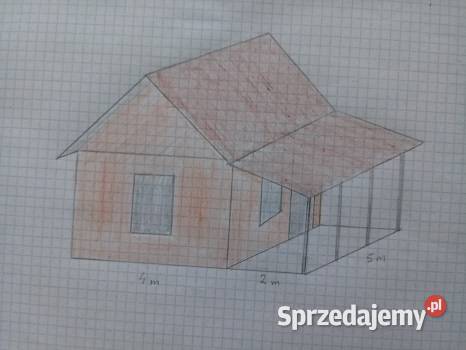 Działka budowlana na uboczu z budynkiem do Łukaszówka