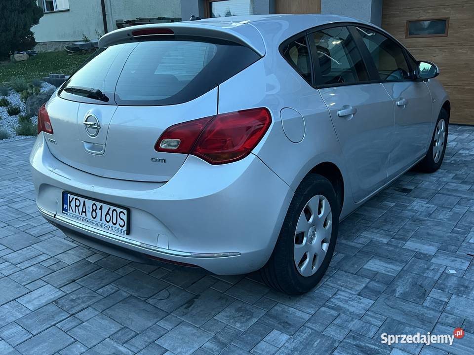 Opel Astra IV J 17 CDTI ECOTEC 110 177000 122014 manualna Motoryzacja Kraków sprzedam