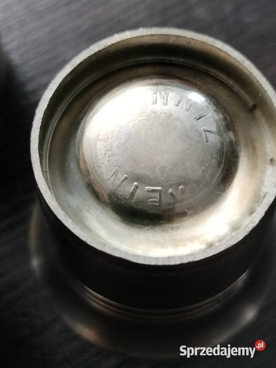Metalowe kieliszki z cyny stare 5 sztuk Choszczno