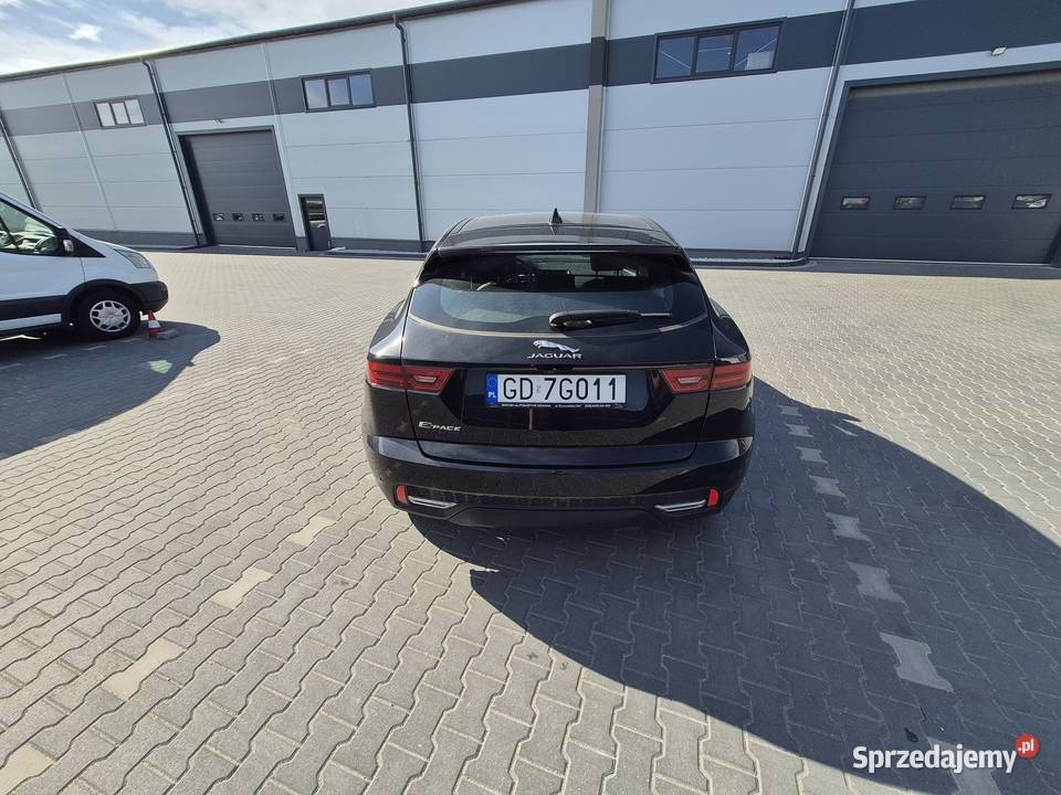 Syndyk sprzeda JAGUAR EPace 20 i4D MR21 E6d nieuszkodzony mazowieckie Warszawa