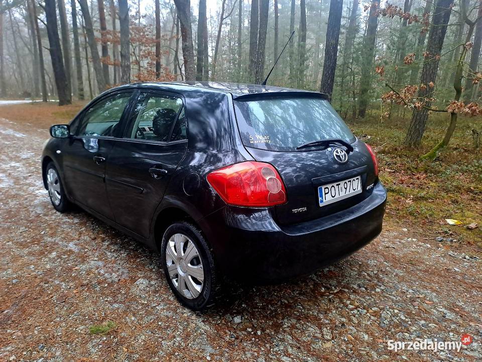 Toyota Auris 14 D4D 2008r 179000 przebiegu Sieradz sprzedam
