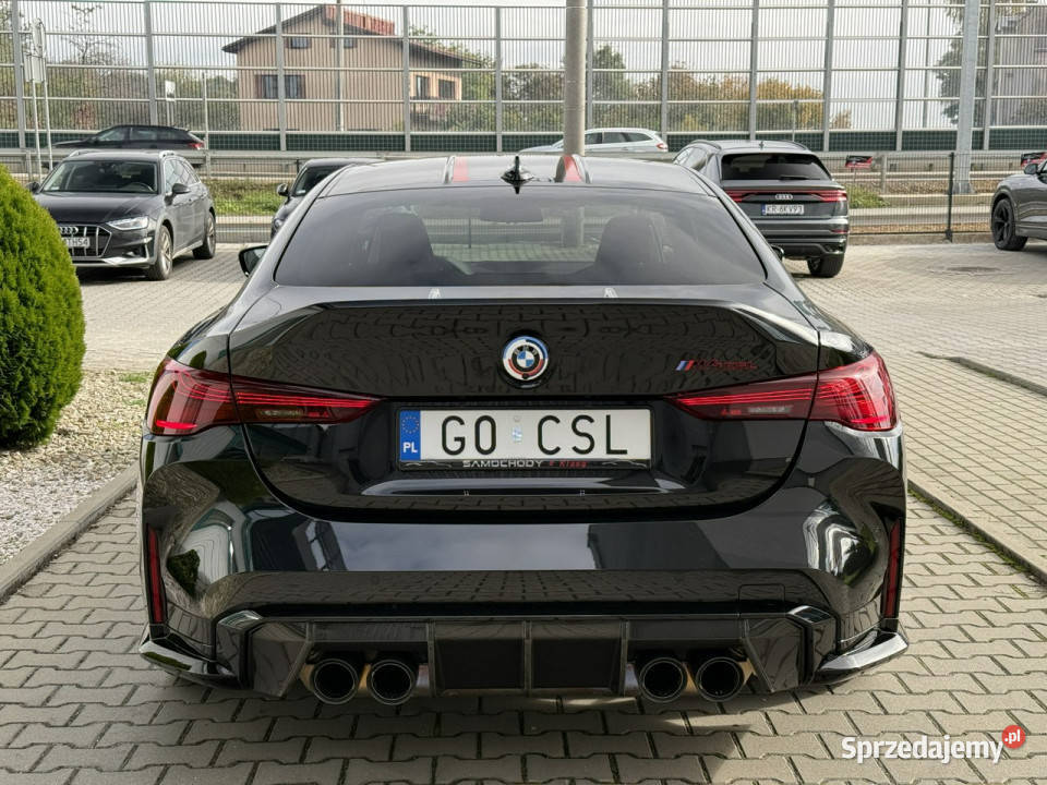 BMW M4 CSL 5 Salon FVAT23 Bezwypadkowy Unikat gniazdo USB M4 Węgrzce