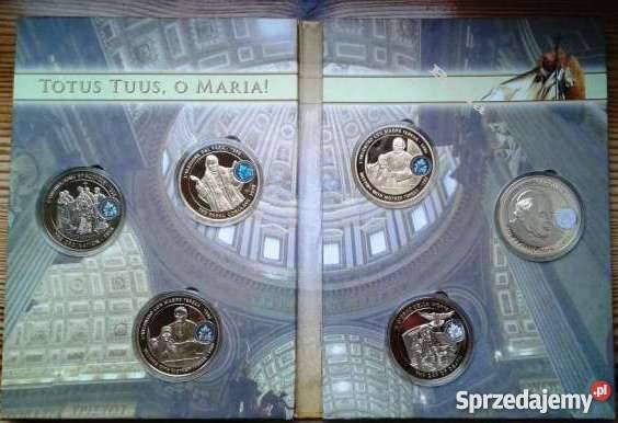 JAN PAWEŁ II ZŁOTO BANKNOT MONETA MEDAL ZESTAW Sosnowiec