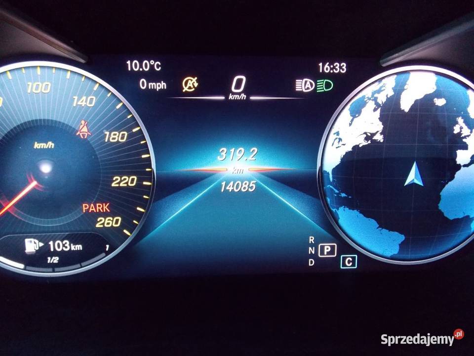 Mercedes Glc 300 4matic AMG sam parkuje panorama 4/5 Ząbkowice Śląskie sprzedam