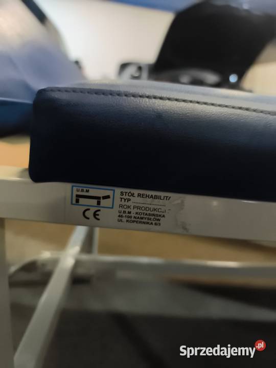 Stół rehabilitacyjny kozetka UBM Kotasińska Łódź