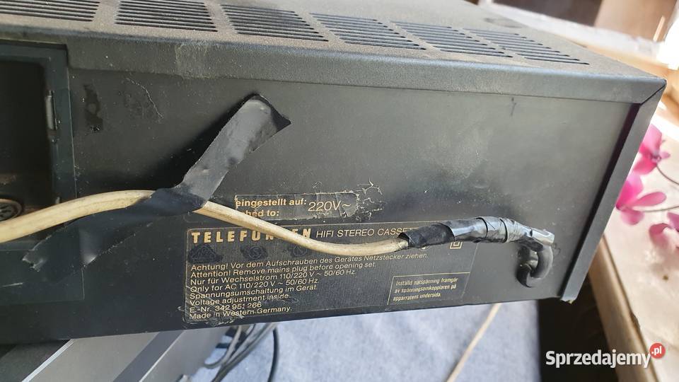 Telefunken STC 1 HiFi Stereo Cassette Deck 1979 Wieże i miniwieże Warszawa