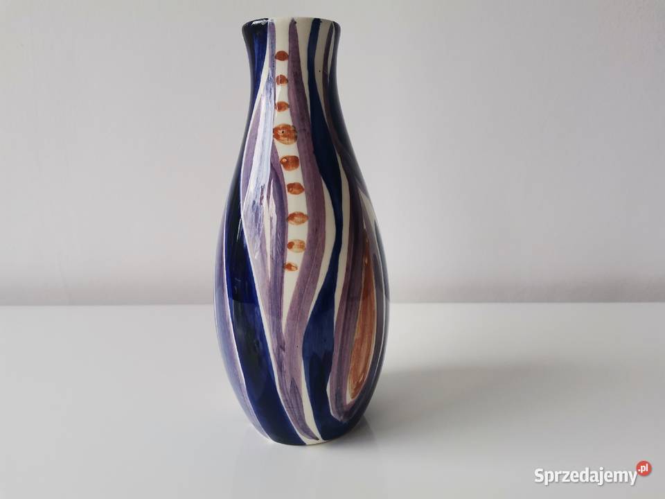 Stary unikatowy wazon Pikasiak fajans Włocławek Katowice