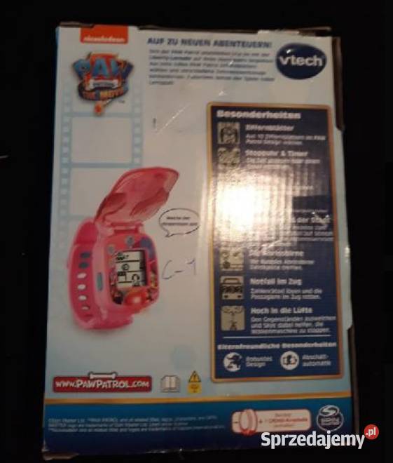 Zegarek dzieci Psi patrol 6 lat+ Rumia sprzedam