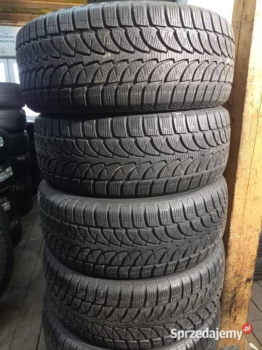 4x Opona UŻYWANA ZIMOWA 26560R18 BRIDGESTONE 242 Zaścianki