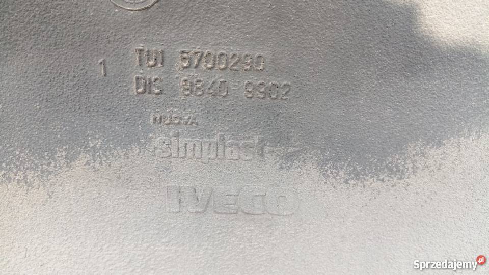 ZBIORNIK PALIWA MANMERCEDESIVECO WYM 98X54X35 Rzędowice