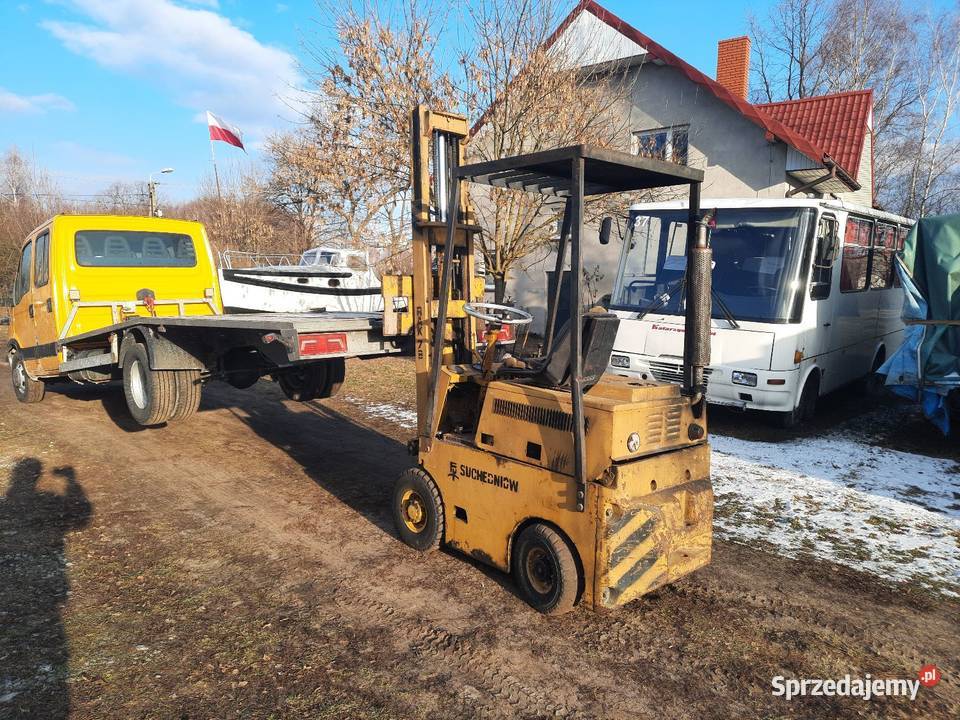 Wózek widłowy rak Suchedniów silnik Ursus C330 łódzkie Złoczew