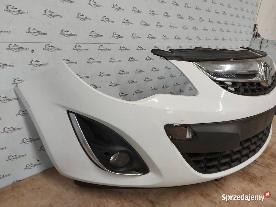 OPEL CORSA D 12r zderzak przód 13285996