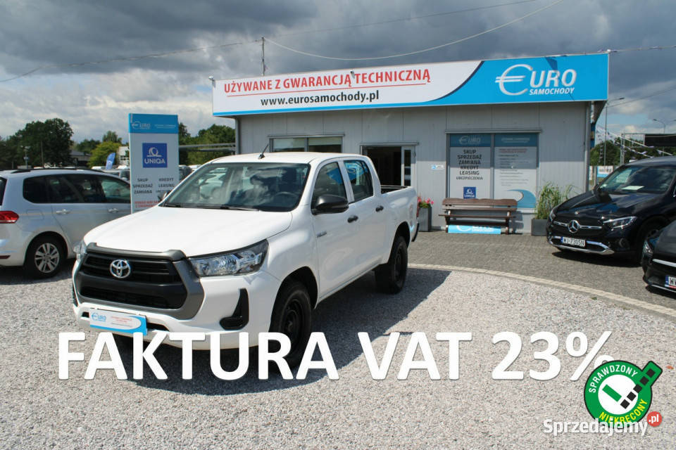 Toyota Hilux FVat Salon Polska 81219 PLN Rok produkcji 2021 Warszawa sprzedam